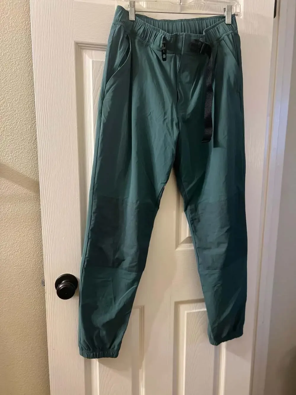 Alo Yoga Green Nylon Spandex Casual Cargo Jogger Pants Medium